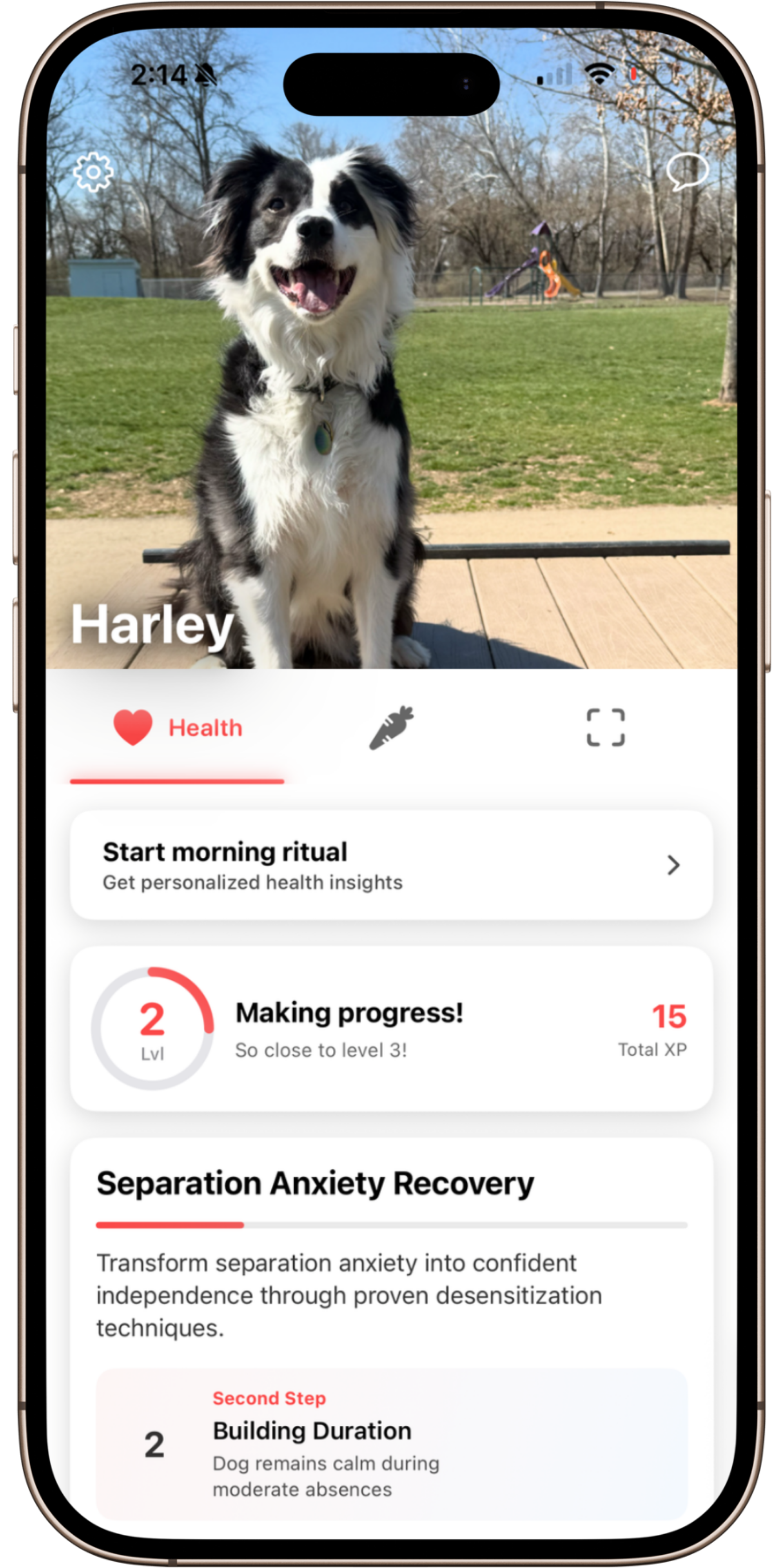 Pup AI App Screenshot